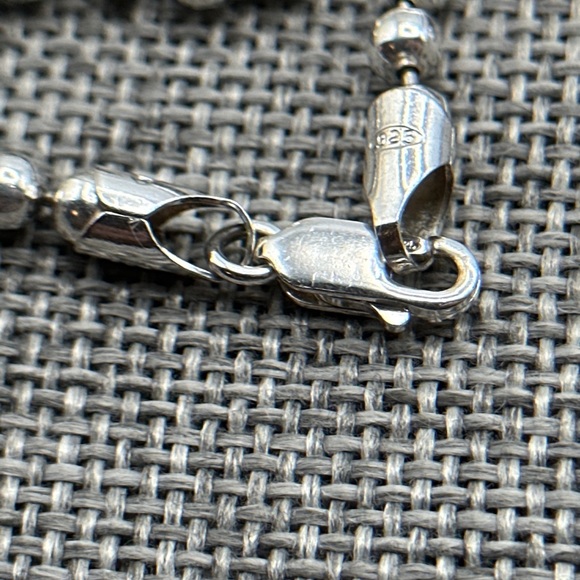 Vintage Sterling silver bracelet Italy #046 - Picture 4 of 8